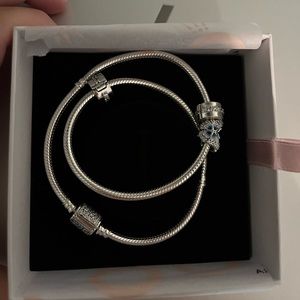 Pandora silver bracelet